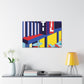 "Aviated Elegance - Midcentury" - Canvas