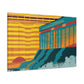 Furfin Flying Fox - Midcentury Canvas