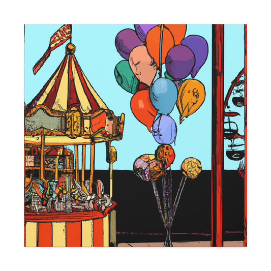 Snicker-Splash Amusement - Canvas