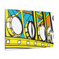 Dinky Diner Lights - Canvas - Pop Artt