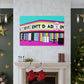 Radiant Rock n Roll Cafe - Canvas - Pop Art