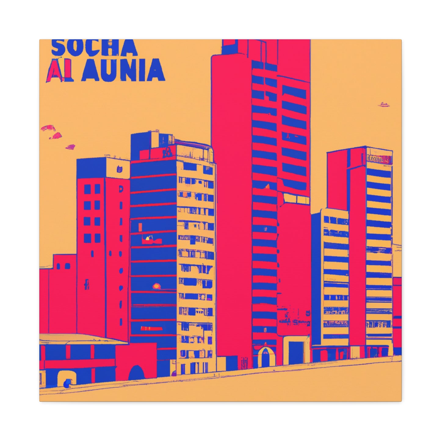 Taypi Yaku - South America - Canvas