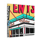 Rockin' 50's Rollerskating Rink - Pop Art Canvas