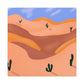 Baroque Beauty - Vintage Contemporary - Desert - Canvas