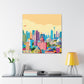 Vibrant Delhi - Destination India - Canvas