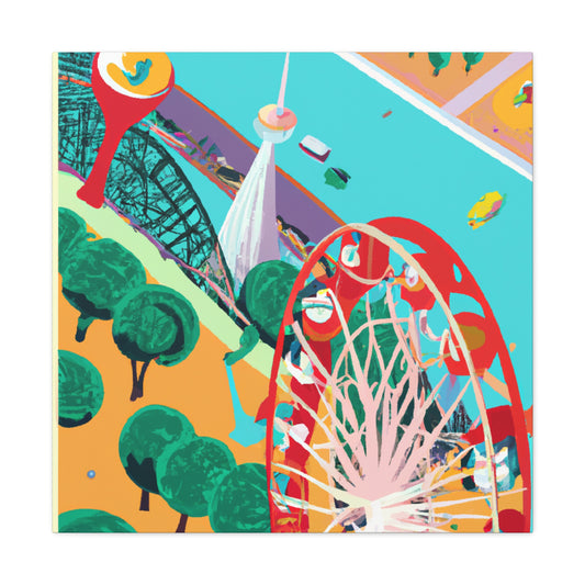 Loopy Lagoon - Amusement - Canvas