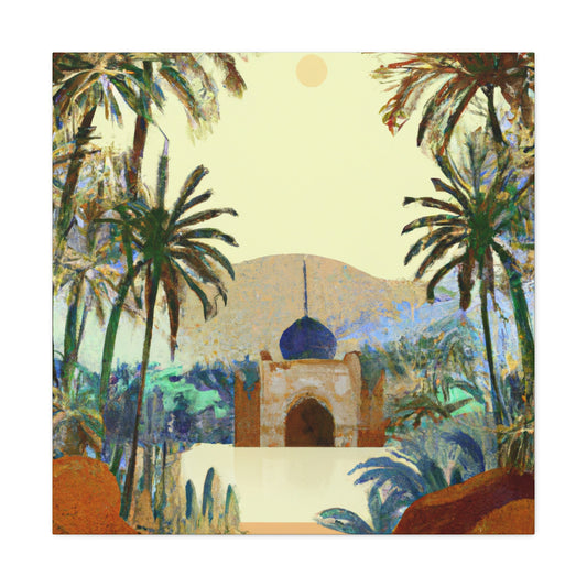 Bahai Palace - Destination India - Canvas