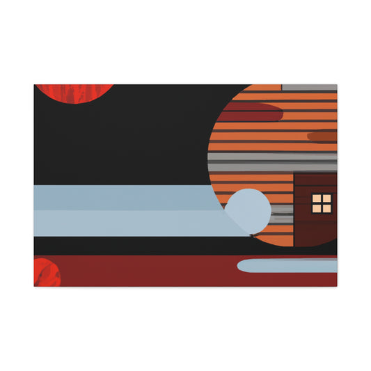 Splashy Syncopation - Midcentury - Canvas