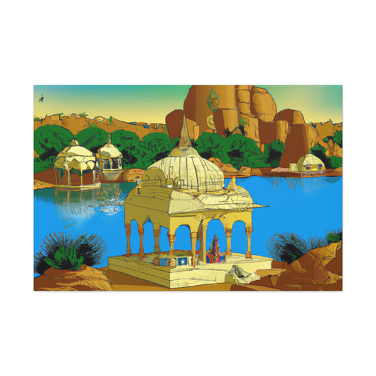 Taj Mahal - Destination India - Canvas