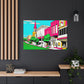 Moonlight Drive-In. - Pop Art Canvas