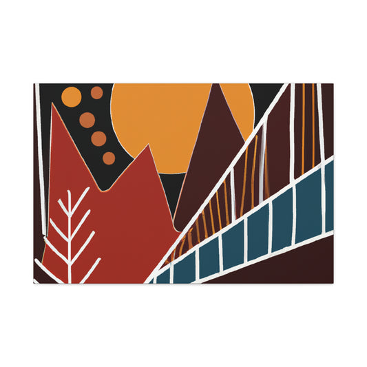 Dreamscape- Midcentury - Canvas