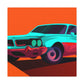 Old Fireball - Automobile - Canvas