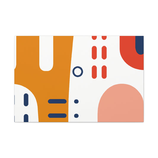 Riverside Escape - Midcentury - Canvas