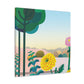 Enchanted Flora-Landscape. - Canvas