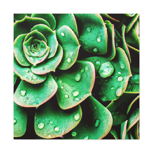 "Garden Splendor" - Canvas - Succulent