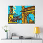 Saffron Seaside - Destination India - Canvas