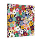 Petal Symphony - Floral Canvas