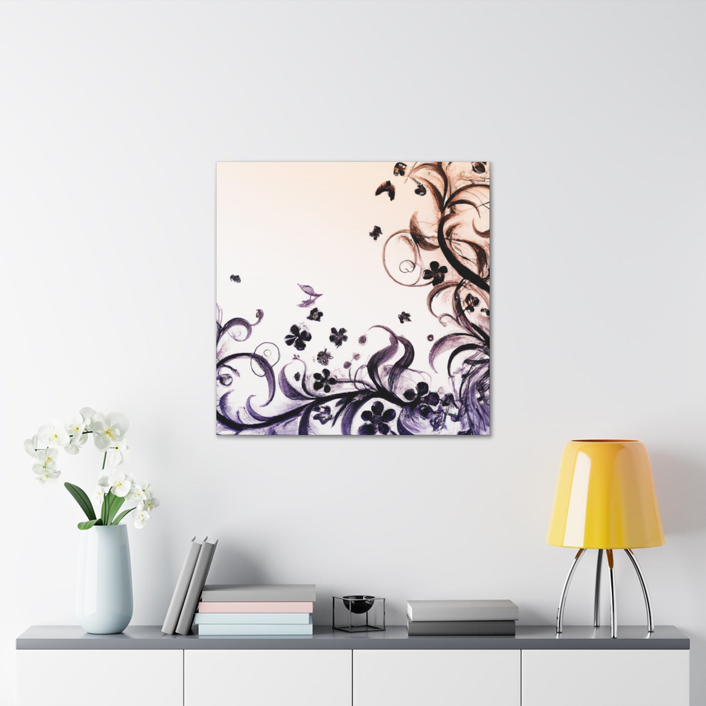 Blossom Kisses - Floral - Canvas
