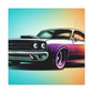 Classic "V-8" - Automobile - Canvas