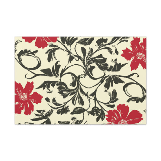 Fuchsiafire - Floral - Canvas