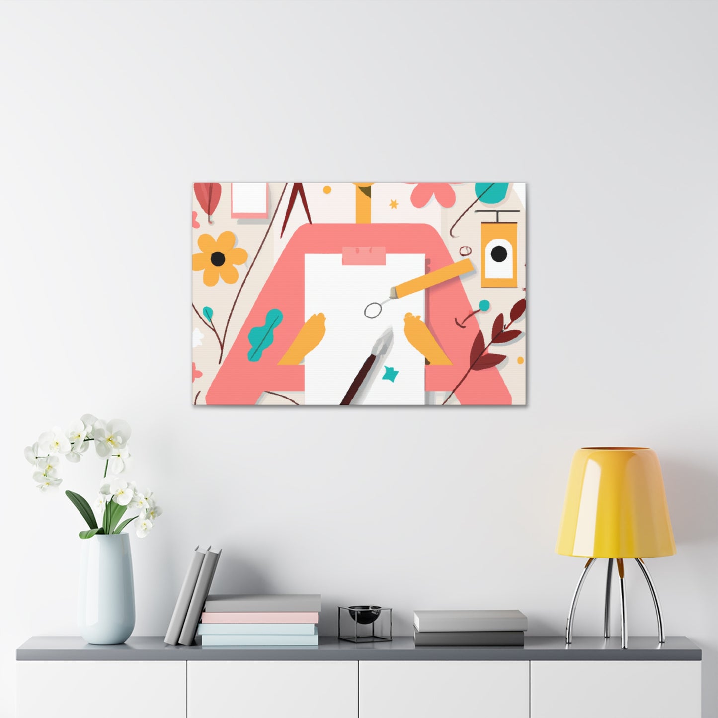 Sparse Aura - Minimalism - Canvas