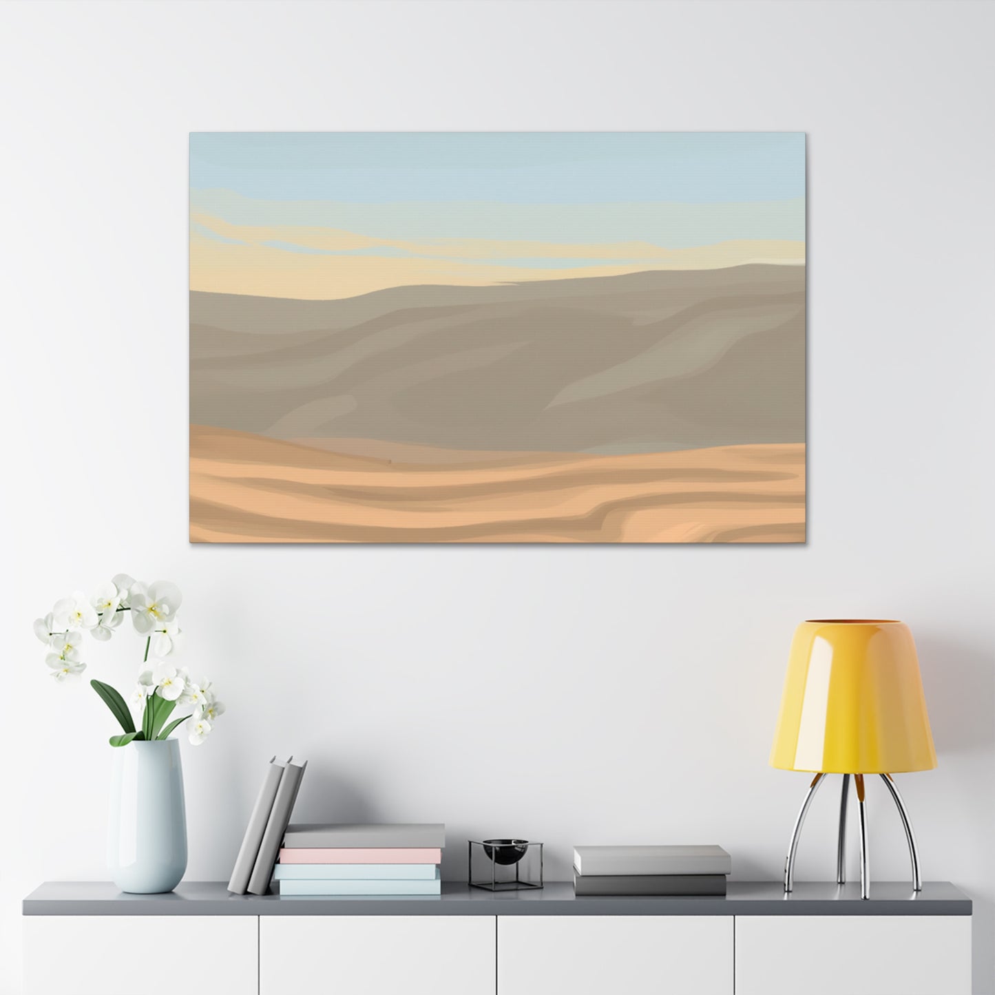 Desert Mirage - Landscape - Canvas