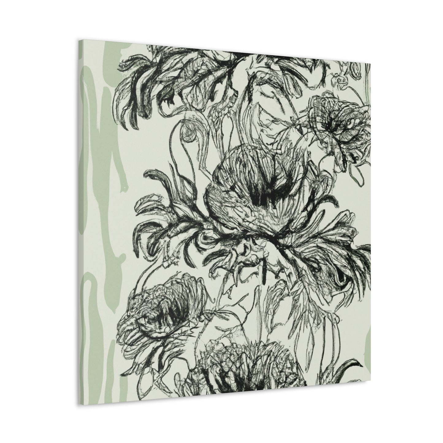 Passionate Petals - Floral - Canvas