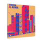 Taypi Yaku - South America - Canvas