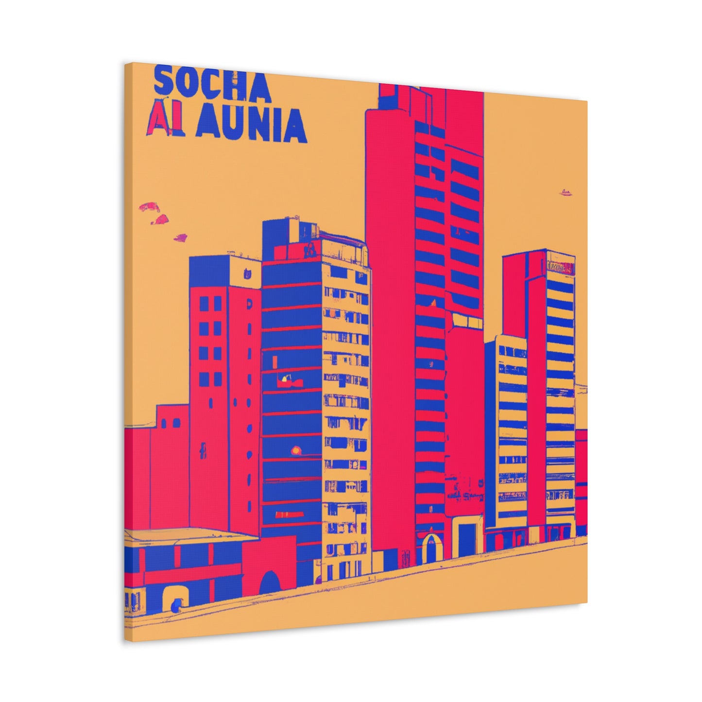 Taypi Yaku - South America - Canvas