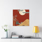 "Retro Refuge - Midcentury" - Canvas