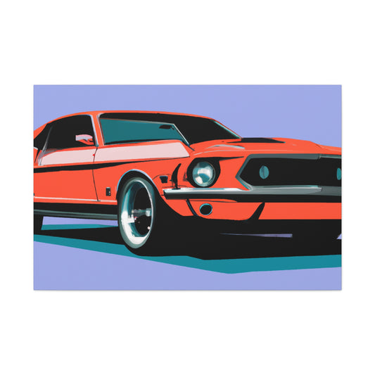 Rumble Rider - Automobile - Canvas