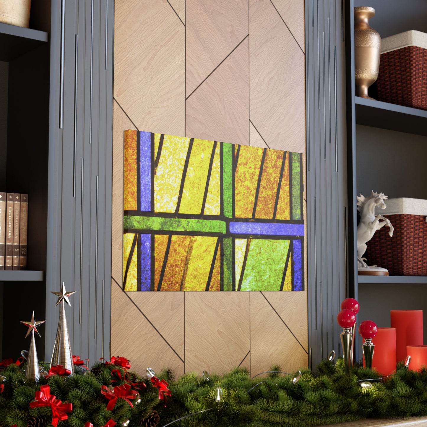 Sparkles All Around! - Glass Canvas