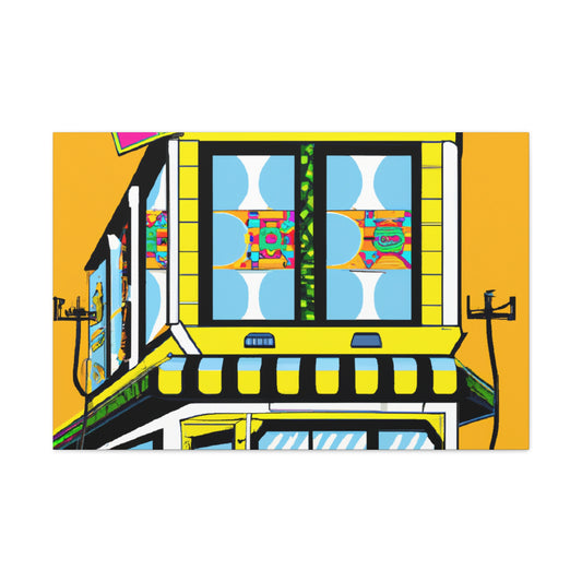 Moonshine Milkshake Parlor - Canvas - Pop Art