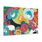 Splendidly Joyous - Floral - Canvas