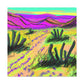 Oasis Mallow - Landscape - Canvas
