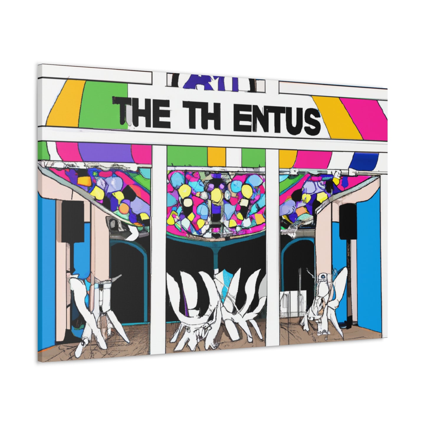 The Jukebox Joint - Canvas Pop Art