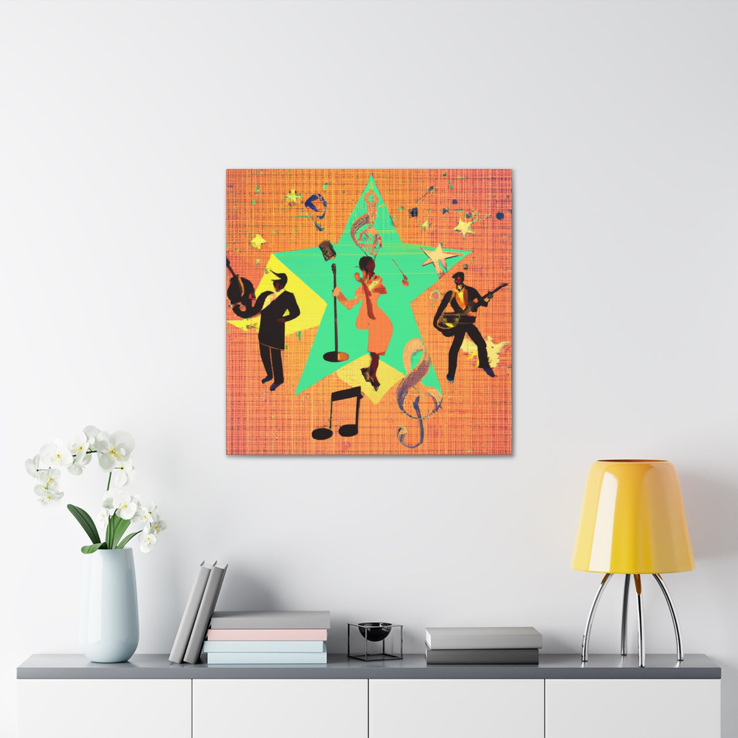 Twizzler Twang - Retro Music - Canvas