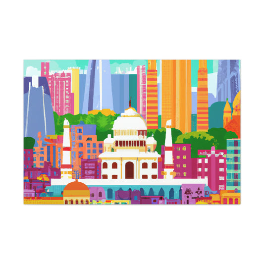 Kaleidoscope - Destination India - Canvas