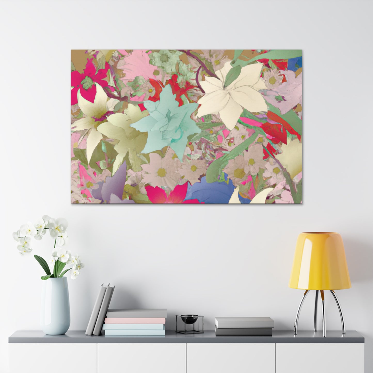Daisyful - Floral - Canvas