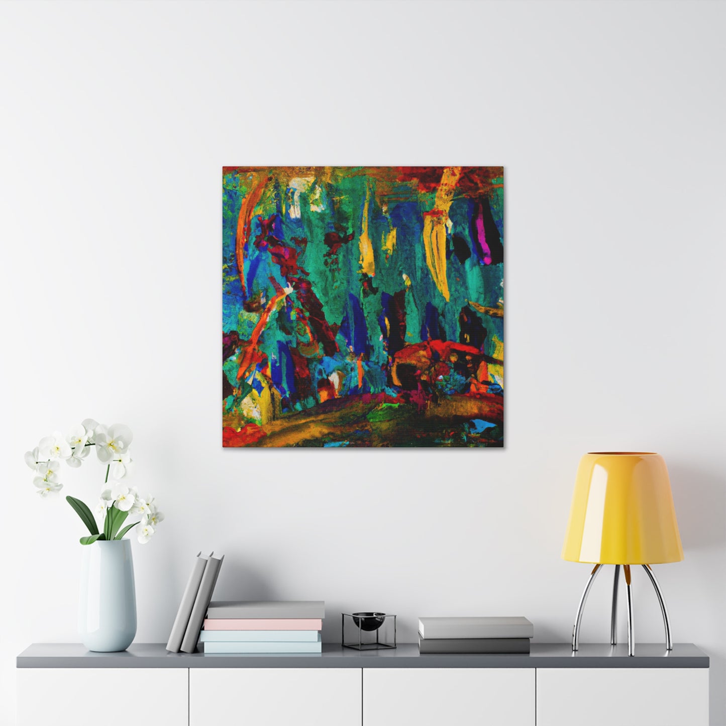 Jungle- Abstract Canvas