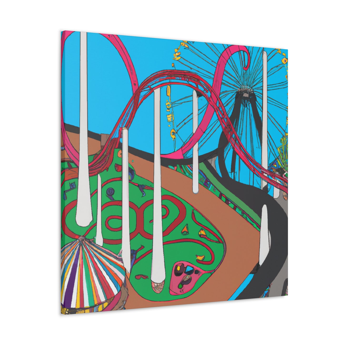 Double Rainbow - Amusement - Canvas