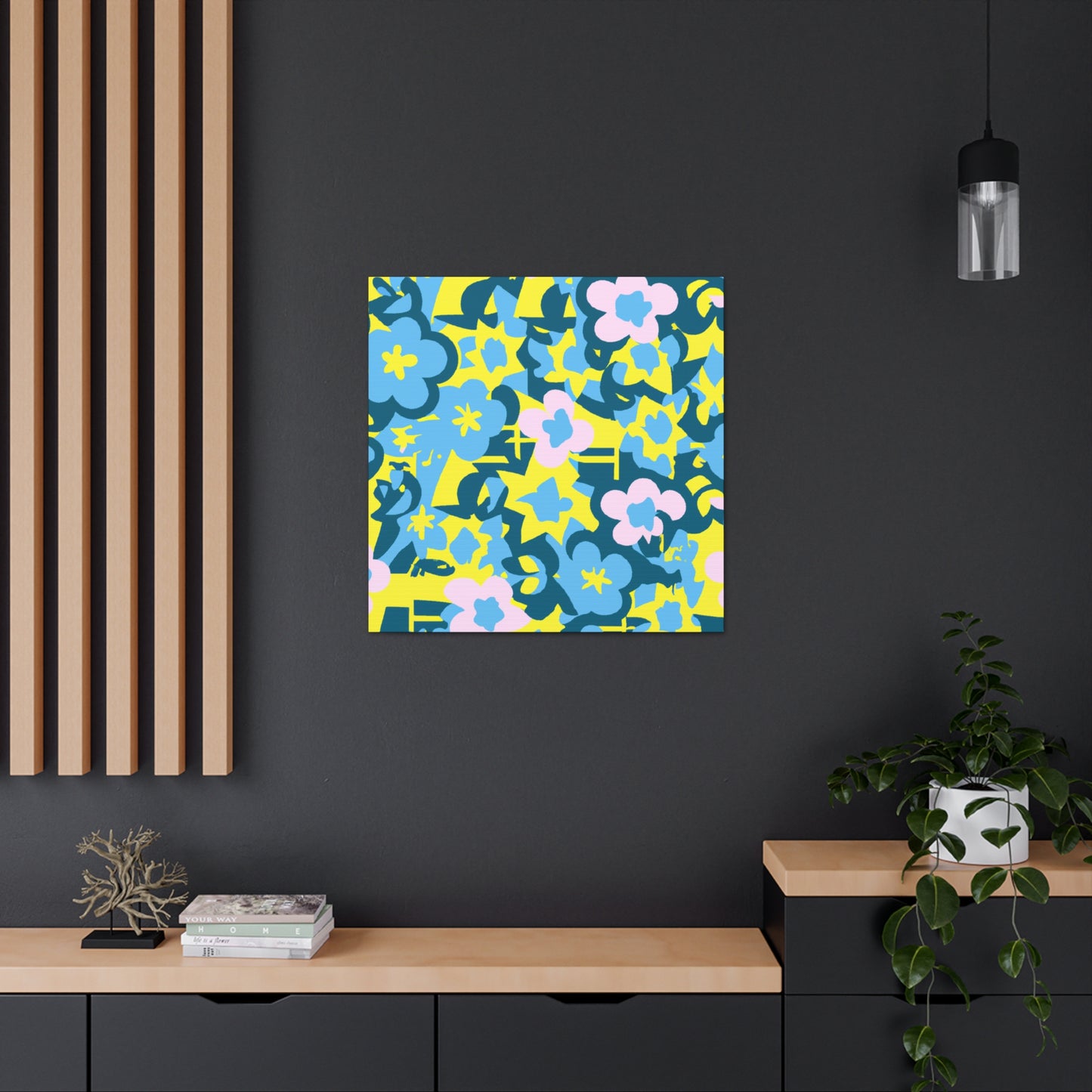 "Floral Fantasia" - Floral Canvas