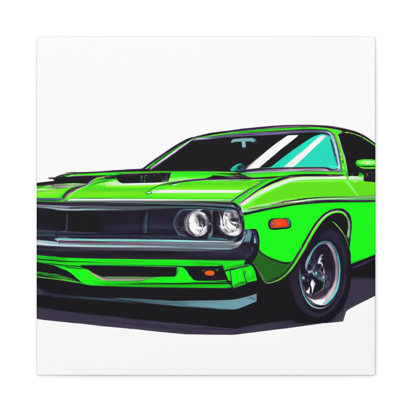 Streak - Automobile - Canvas