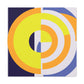 Collision of Color - Midcentury - Canvas
