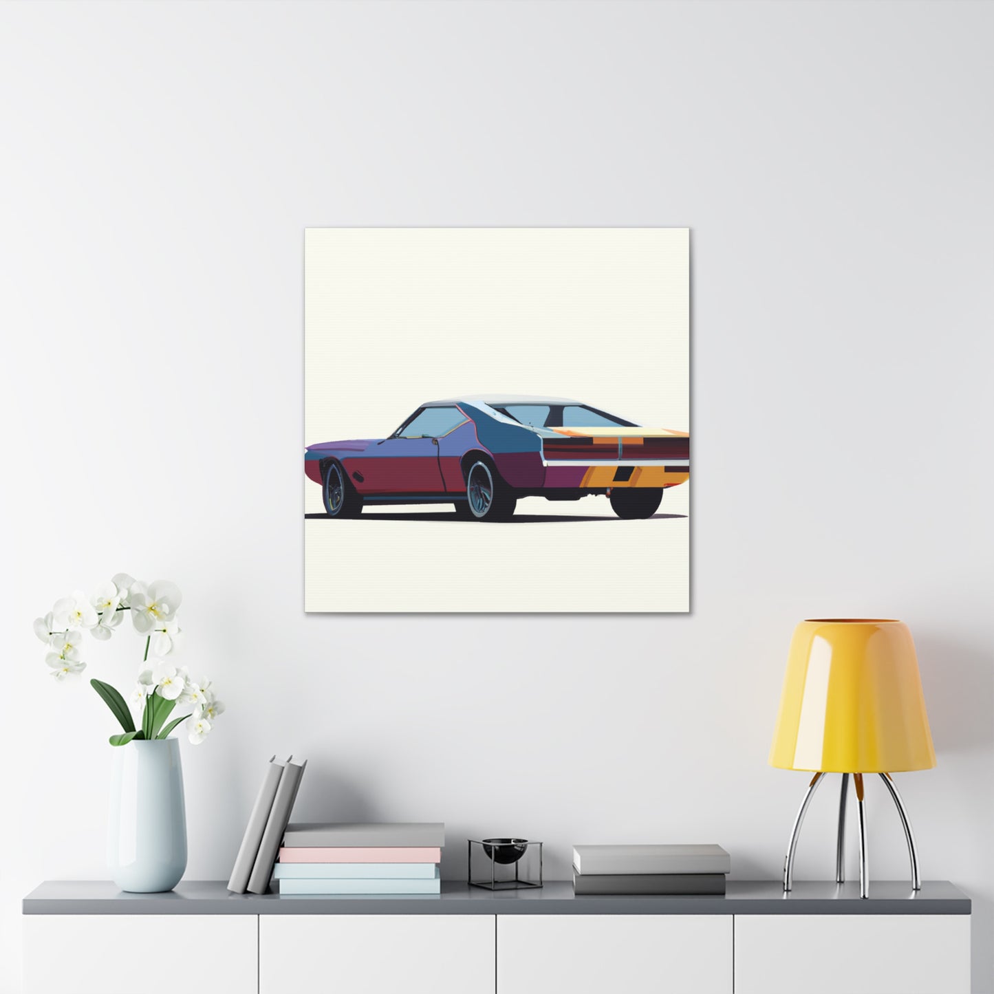 Hot Rod Phoenix - Automobile - Canvas
