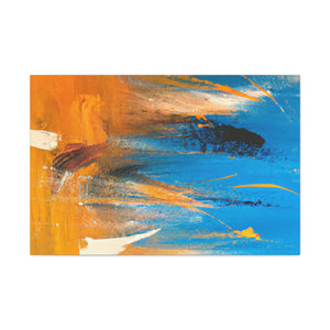 Johannes Vermeer - Abstract Canvas