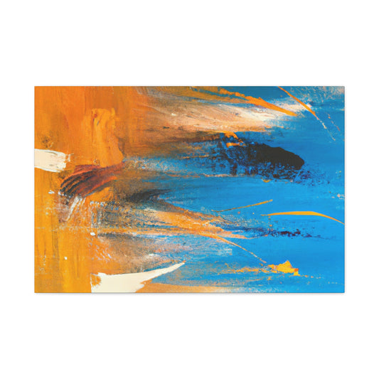 Johannes Vermeer - Abstract Canvas