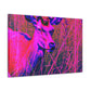 Pink Deer - Canvas - Wildlife