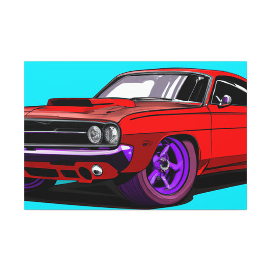 Rattlesnake Roadster - Automobile - Canvas