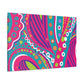 Flamenose! - Abstract Retro Design Canvas